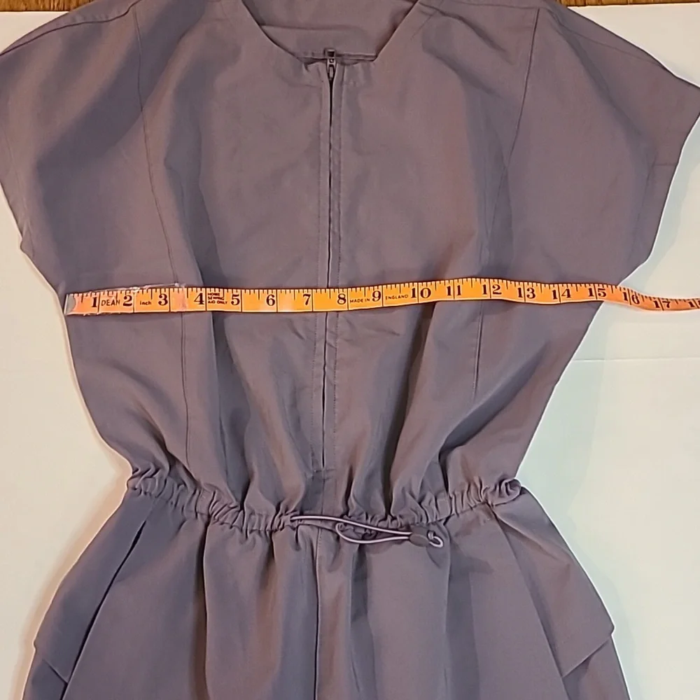 #379 Lululemon Stretch Travel Woven Jumpsuit in Dusky Lavender Size 0 o230